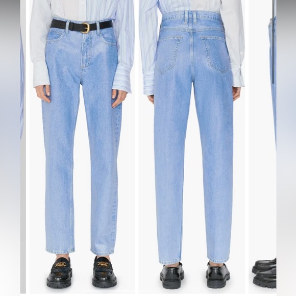 FRAME Le High 'N' Tight Straight Leg Jeans - Picture 1 of 4